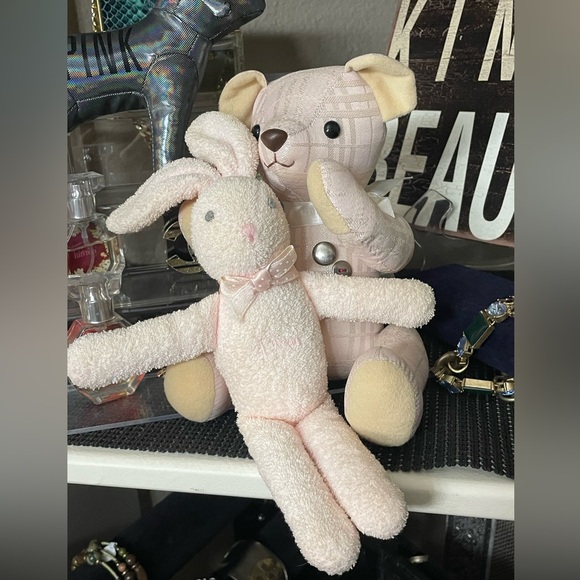 💖This is a GUC Rare Pink Baby Dior Bunny - Picture 1 of 8